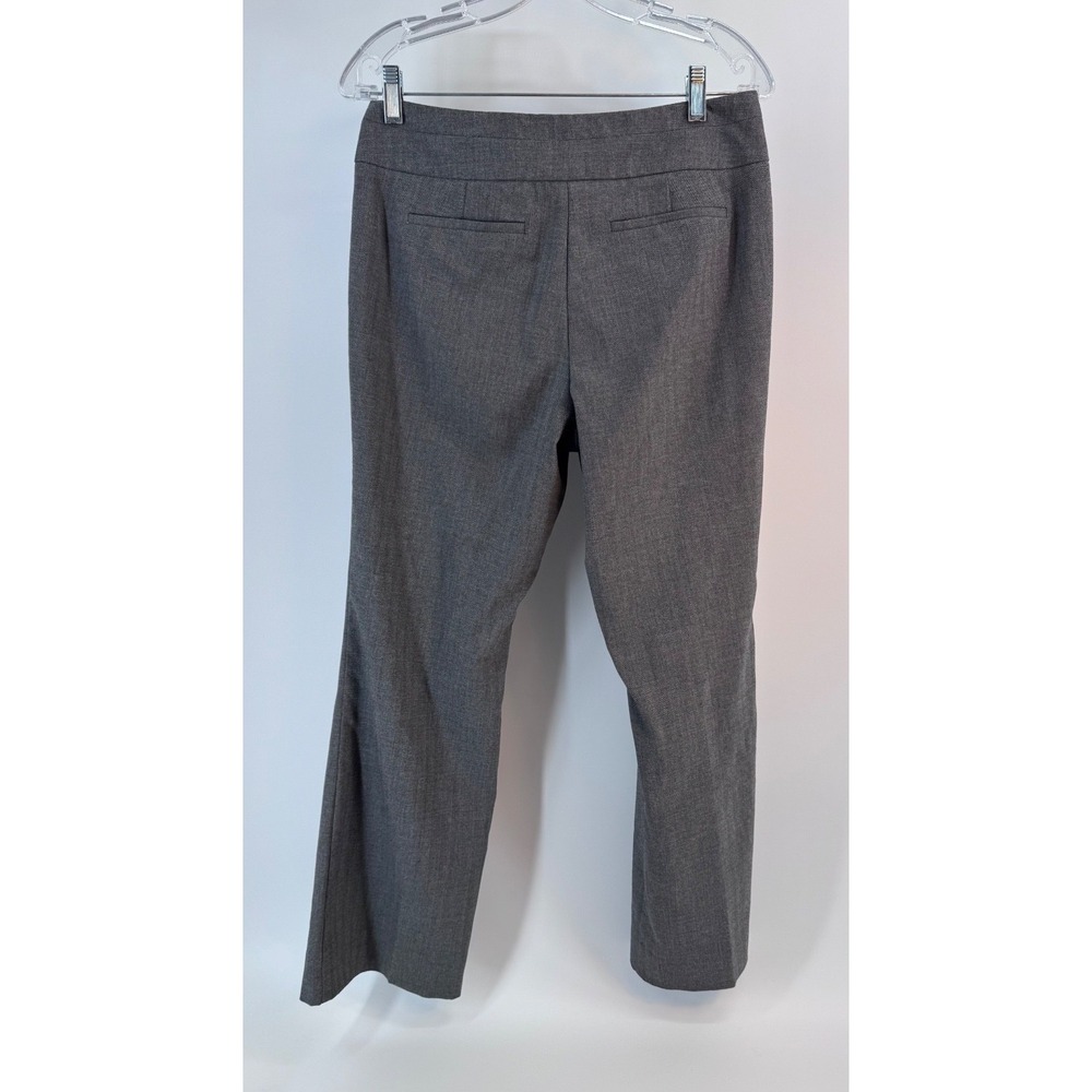 Worthington Women's Gray Dress Pants Size 8 Modern Fit Flat Front Work Slacks - Picture 3 of 16